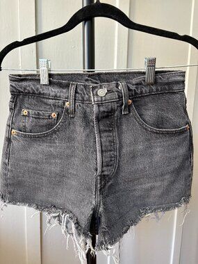 Levis 501 Original Fit High Rise Women's Shorts